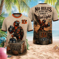 Cincinnati Bengals Tailgate Pirate Parrot Beer Drinking Shirt Bengals Merch Football Fan Gifts - Merchluma