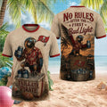 Tampa Bay Buccaneers Tailgate Pirate Parrot Beer Drinking Shirt Buccaneers Merch Fans Gifts - Merchluma