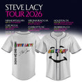 Steve Lacy Oh Yeah Tour 2026 Signature Baseball Jersey Steve Lacy Merch Music Fan Apparel - Merchluma
