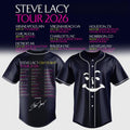 Steve Lacy Oh Yeah Tour 2026 Signature Baseball Jersey Steve Lacy Merch Best Gift For Fans - Merchluma