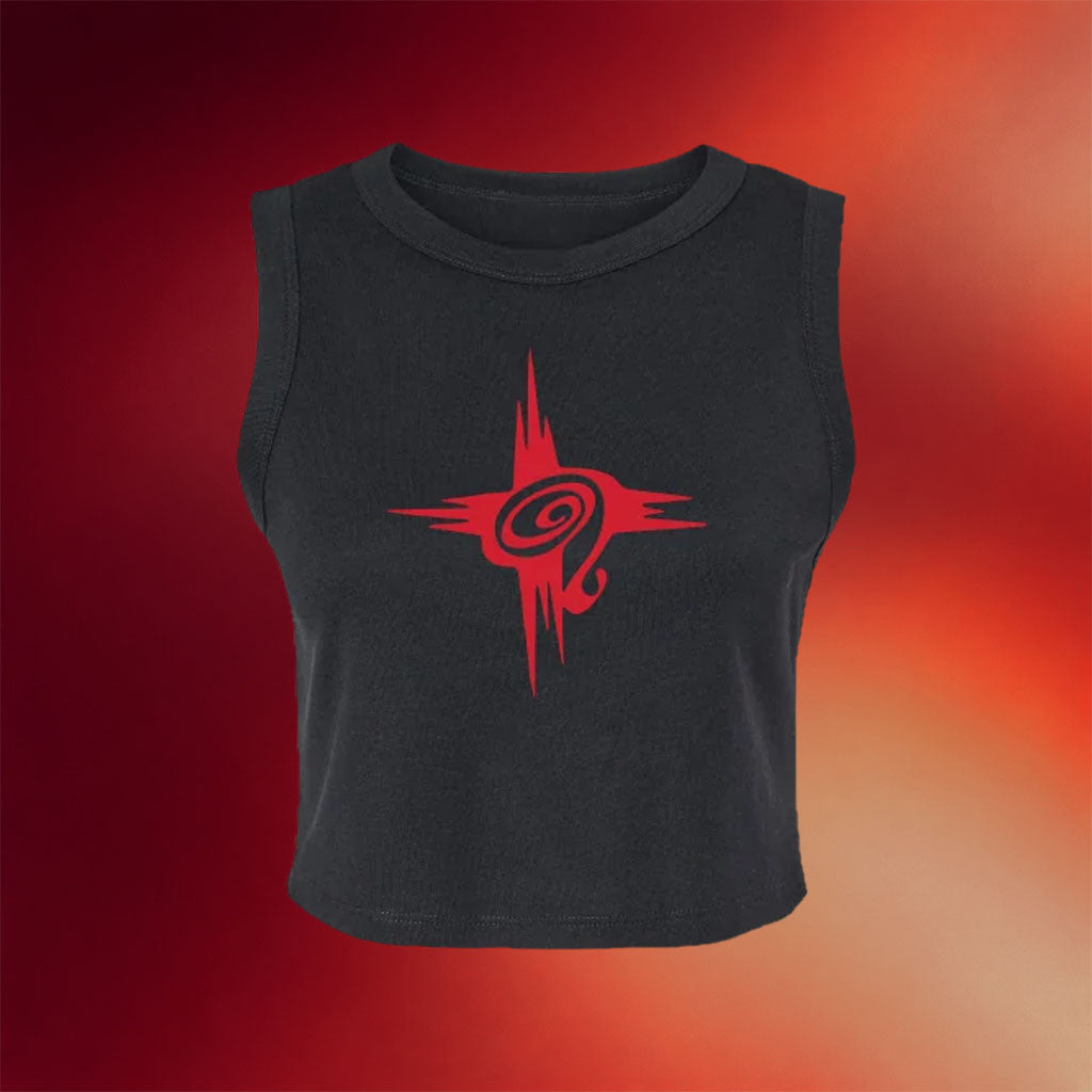 Bad Suns Merch 2026 Accelerator Black Crop Tank Top Present For Sisters - Merchluma