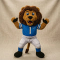 Detroit Lions Mascot Plush Pillow Home Decor Detroit Lions Merch Gift For Football Lovers - Merchluma