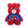 Spider Man Care Bear Plush Pillow Marvel Collectible Spider Man Merch Gift For Superhero Fans - Merchluma