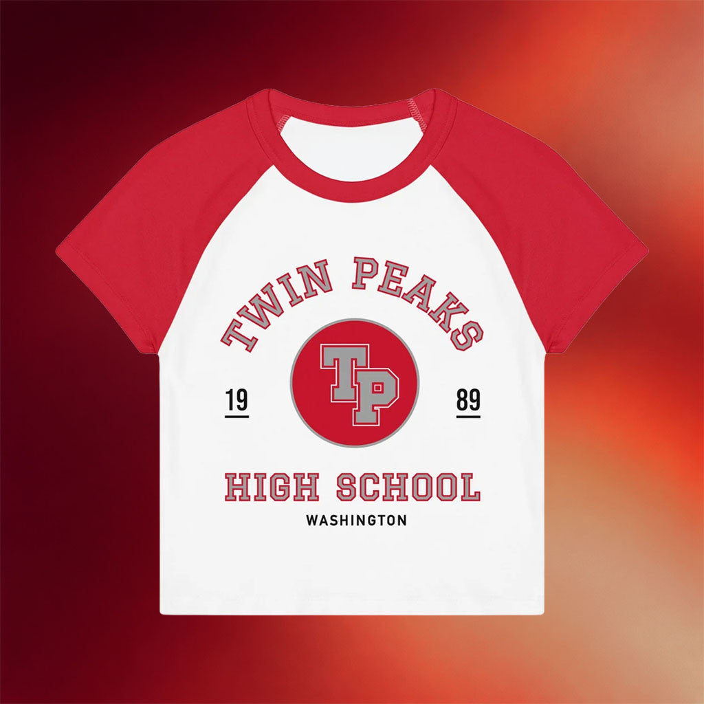 Twin Peaks Merch 2026 Twin Peaks High School Crop Top Best Gift For Sisters - Merchluma