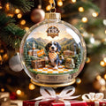 Vols 135th Anniversary Globe Christmas Ornament Tennessee Volunteers Merch Xmas Tree Decor - Merchluma