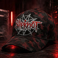 Slipknot Blood Ritual Red And Black Camo Rock Hat Slipknot Merch Present For Band Fans - Merchluma