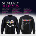 Steve Lacy Oh Yeah Tour 2026 Signature Sweatshirt Steve Lacy Merch Gifts For Music Fans - Merchluma