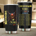 Trivium Tour 2026 Merch Trivium North America Tour Dates Tumbler Present For Music Lover - Merchluma