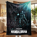 Star Wars X The Mandalorian Blanket This Is The Way Throw Star Wars Merch Gift For Sci Fi Fans - Merchluma