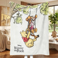 Winnie The Pooh And Friends Sketch Blanket Winnie The Pooh Merch Gift Ideas For Her - Merchluma