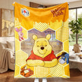 Winnie-the-Pooh 100 Years Anniversary Blanket 2026 Winnie-the-Pooh Merch Gift For Daughters - Merchluma