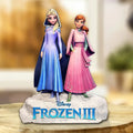 Frozen III Anna And Elsa Acrylic Plaque D Frozen Merch Best Gift For Daughters - Merchluma