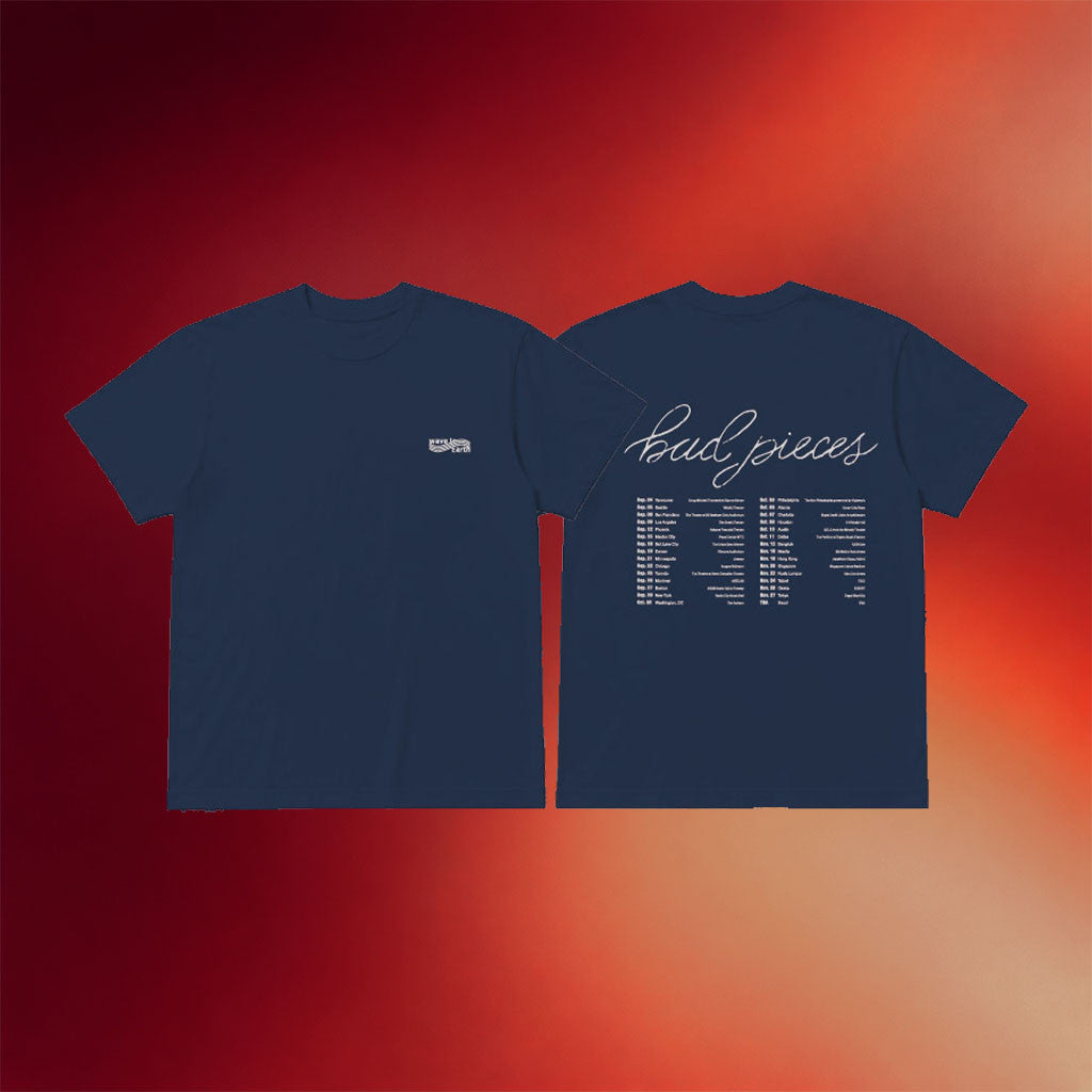 Wave To Earth Tour Merch 2026 Bad Pieces Tour Date T-Shirt Unique Gift For Rock Fans - Merchluma
