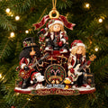 Personalized Gun N'Roses Friends Holiday Christmas Ornament GNR Merch Xmas Gifts For Fans - Merchluma