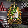 Personalized Fun Rat Fink Saint Ornament Christmas Ornament Gifts For Hot Rod Lovers - Merchluma
