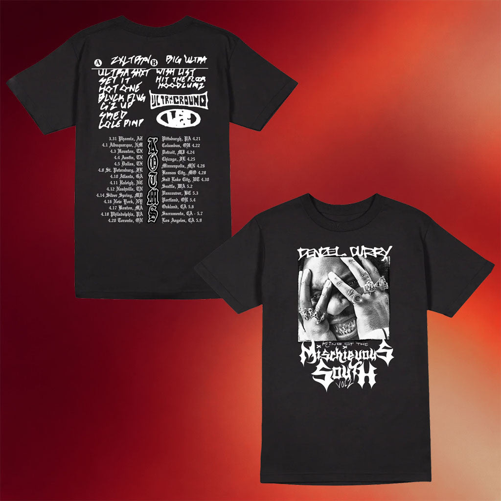 Denzel Curry Merch Mixtape 2025 Tour T-Shirt Denzel Curry Concert Merch Gift For Rapper Fans - Merchluma