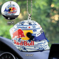 Red Bull Racing X Max Verstappen Acrylic Car Ornament Cool Car Decorations Racing Fan Gifts - Merchluma