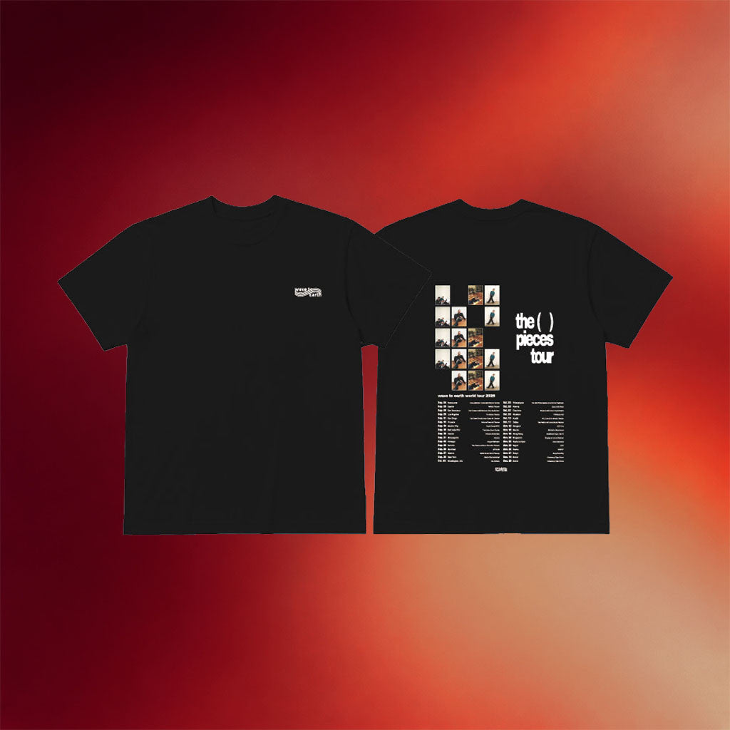 Wave To Earth Tour Merch 2026 The Pieces Tour Date T-Shirt Best Gift For Rock Music Lovers - Merchluma