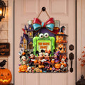 Personalized Mickey And Friends Mystical Spooky Family Acrylic Sign Halloween Gifts For Family - Merchluma