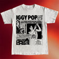 Iggy Pop Merch 2026 News Headline T-Shirt Iggy Pop Shirt Gift For Music Lovers - Merchluma