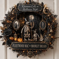 Fleetwood Mac Rhiannon Halloween Night Moonlit Dreams Decorative Wreath Fleetwood Mac Merch - Merchluma