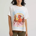Lainey Wilson X Wrangler Merch 2026 Lainey Wilson X Wrangler Neon Rainbow T-Shirt Fan Apparel - Merchluma