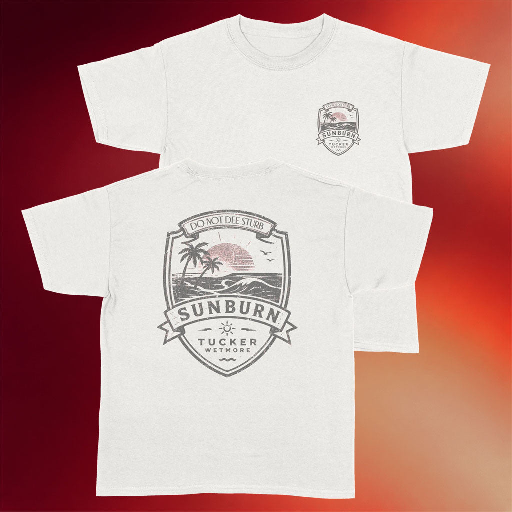 Tucker Wetmore Merch 2026 Sunburn Crest T-Shirt Do Not Dee Sturb Shirt Gift For Country Lovers - Merchluma
