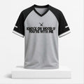 Raiders Knock On Wood If You're With Me 2026 V-Neck Shirt LV Raiders Merch Gift For Fans - Merchluma