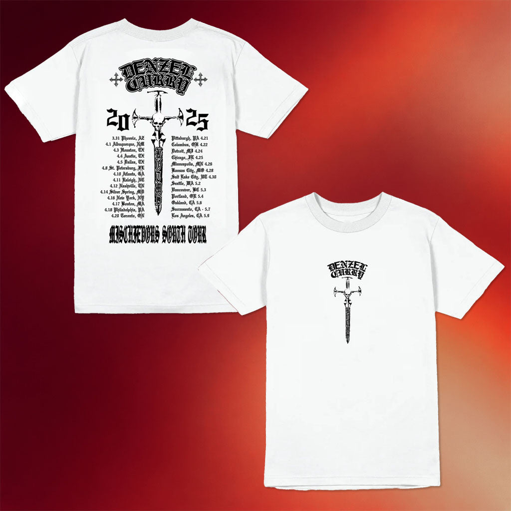 Denzel Curry Merch DC 2025 Tour T-Shirt Gift Ideas For Rap Lovers - Merchluma