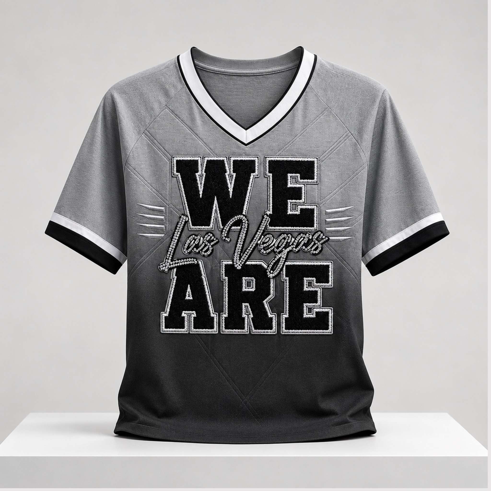 Raiders We Are Las Vegas 2026 V-Neck Shirt Game Day Clothing Raiders Merch Football Fan Gifts - Merchluma