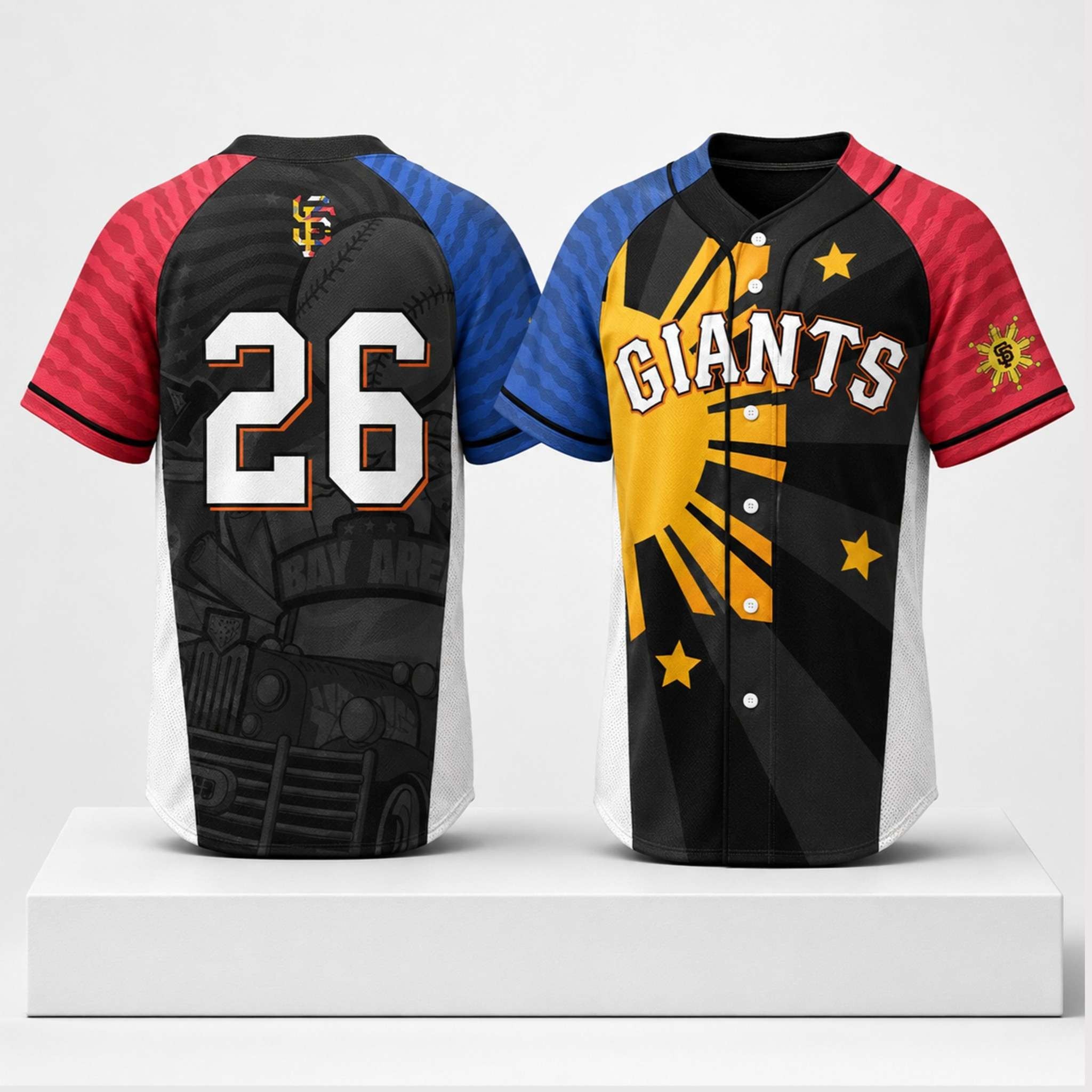SF Giants Filipino Heritage Night Jersey 2026 SF Giants Merch Gifts For Baseball Lovers - Merchluma