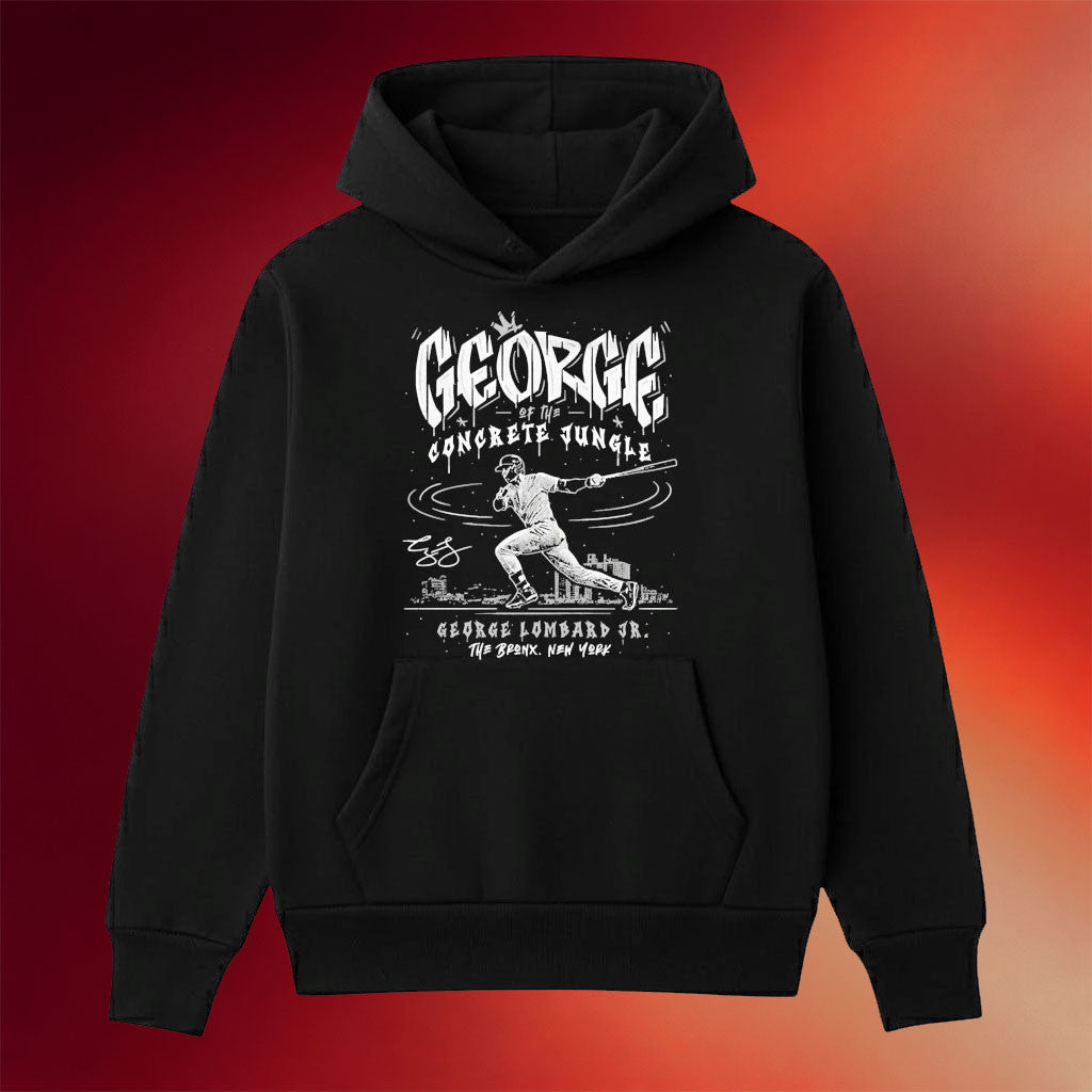 George Of The Concrete Jungle George Lombard Jr The Bronx Hoodie NY Yankees Merch Fan Gifts - Merchluma