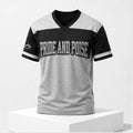 Raiders Pride And Poise 2026 V-Neck Shirt LV Raiders Merch Gift Ideas For Football Fans - Merchluma