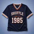 Shuffle Like It's 1985 Chicago Football V-Neck T-Shirt Chicago Bears Merch Gift For Fans - Merchluma