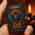 Ozzy Osbourne Zippo Lighter Case Prince Of Darkness Ozzy Osbourne Merch Present For Fans - Merchluma