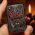 Rush Spirit Of Radio Zippo Lighter Case RUSH Band Merch Best Gift For Music Lovers - Merchluma
