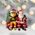 2026 Iowa Hawkeyes Mascot Christmas Ornament Xmas Decor Gift For Football Lovers - Merchluma
