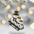 2026 Iowa Hawkeyes Mascot Christmas Ornament Xmas Tree Hanging Gift For Brothers - Merchluma