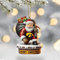 2026 Iowa Hawkeyes Santa Claus Christmas Ornament Holiday Home Decor Xmas Gifts - Merchluma