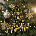 Iowa Hawkeyes 2026 Football Team Christmas Ornament Xmas Tree Hanging Gift For Football Fans - Merchluma