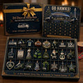 Go Hawks Christmas Advent Calendar Seattle Seahawks Merch Xmas Gift For Football Lovers - Merchluma