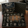 Raiders Just Win Baby Christmas Advent Calendar LV Raiders Merch Gift For Football Fans - Merchluma