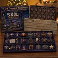 Minnesota Vikings SKOL Christmas Advent Calendar MN Vikings Merch Gift For Football Fans - Merchluma