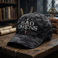 Bad Omens Merch Dark Omen Hat Camouflage Baseball Cap Music Related Gifts For Guys - Merchluma