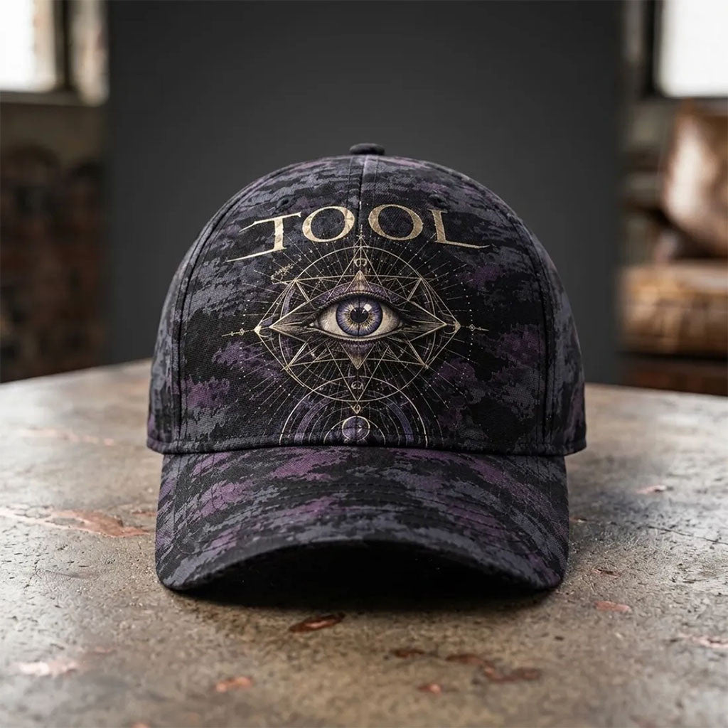 Tool Mystic Eye Camouflage Hat Tool Band Merch Unique Gifts For Music Lovers - Merchluma
