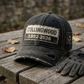 Collingwood Football Club 1892-2026 Distressed Hat Collingwood FC Merch Gift Ideas For Brothers - Merchluma