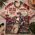 South Sydney Rabbitohs NRL Too Old Too Care Hawaiian Shirt Rabbitohs Merch Present For Fans - Merchluma