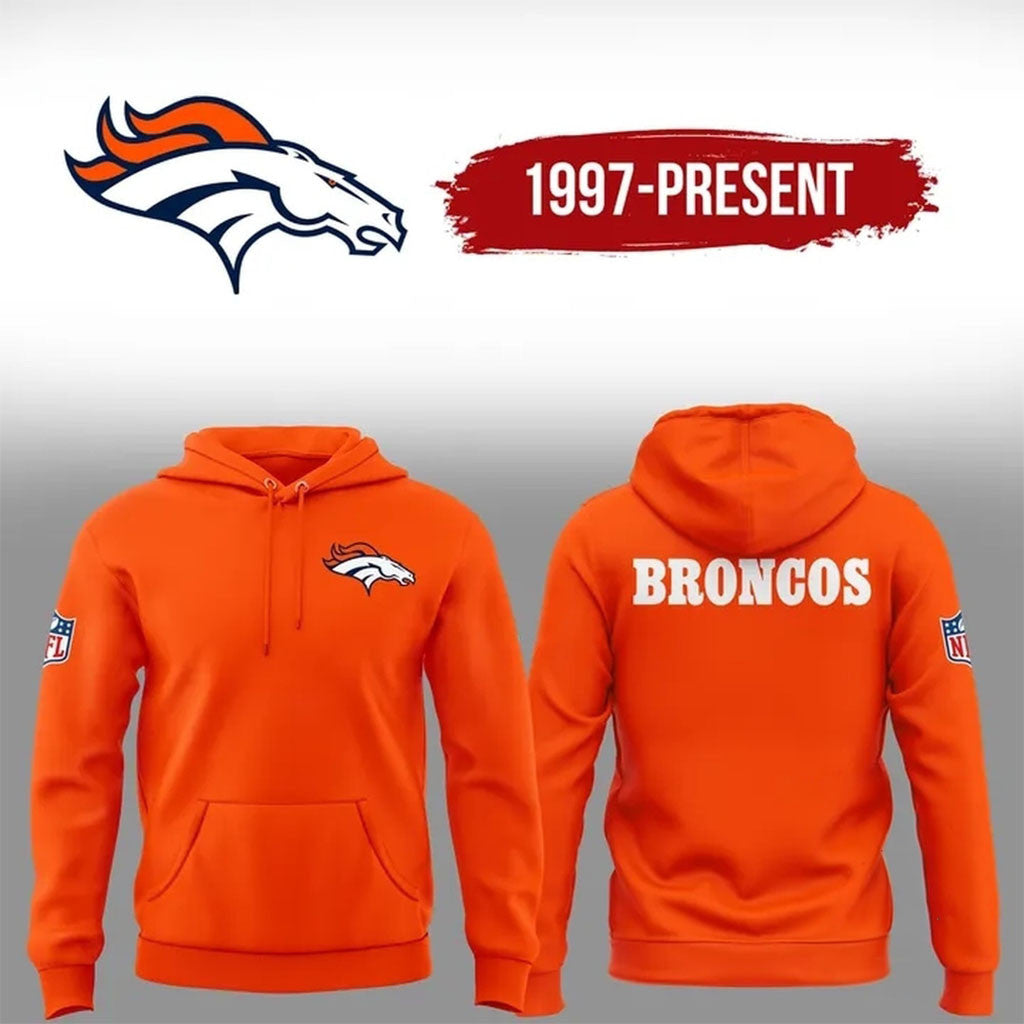 Denver Broncos 2026 Hoodie Game Day Apparel Denver Broncos Merch Present For Football Fans - Merchluma
