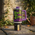 Hocus Pocus It's Time Witches 40oz Stanley Tumbler Hocus Pocus Merch Best Halloween Gifts - Merchluma