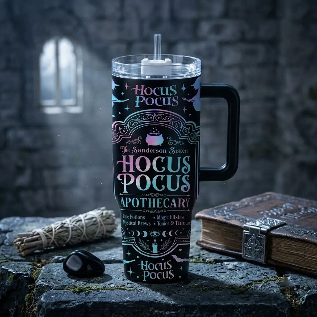 Hocus Pocus Sanderson Sisters Halloween Stanley Tumbler Hocus Pocus Merch Gift For Witches - Merchluma